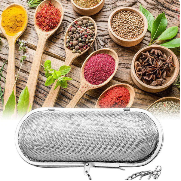 Stainless Steel Cooking Spices Infuser Fine Mesh Loose Tea