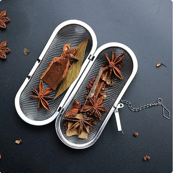 Stainless Steel Cooking Spices Infuser Fine Mesh Loose Tea