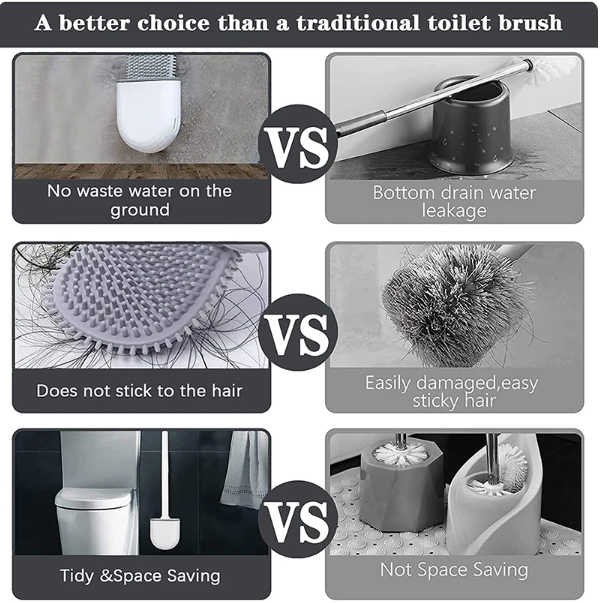 Wall Mounted Toilet Brush