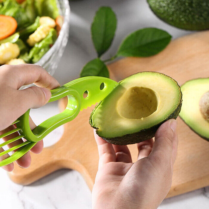 3 in 1 avocado slicer, Shea Corer Butter, Avocado Peeler, Knife Pulp Separator