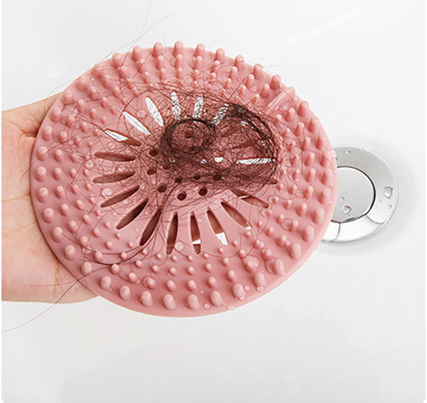 Hair Filter Sink Anti-blocking Strainer Bathtub Shower Floor Drain Stopper Silicone
