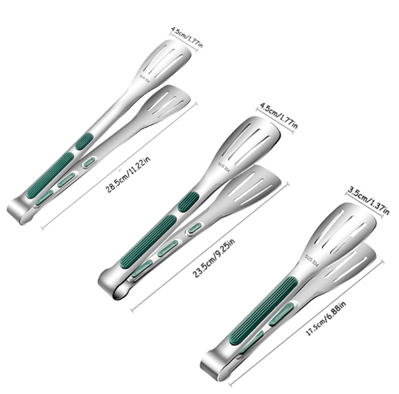1pc Non Slip Stainless Steel Food