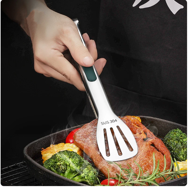 1pc Non Slip Stainless Steel Food
