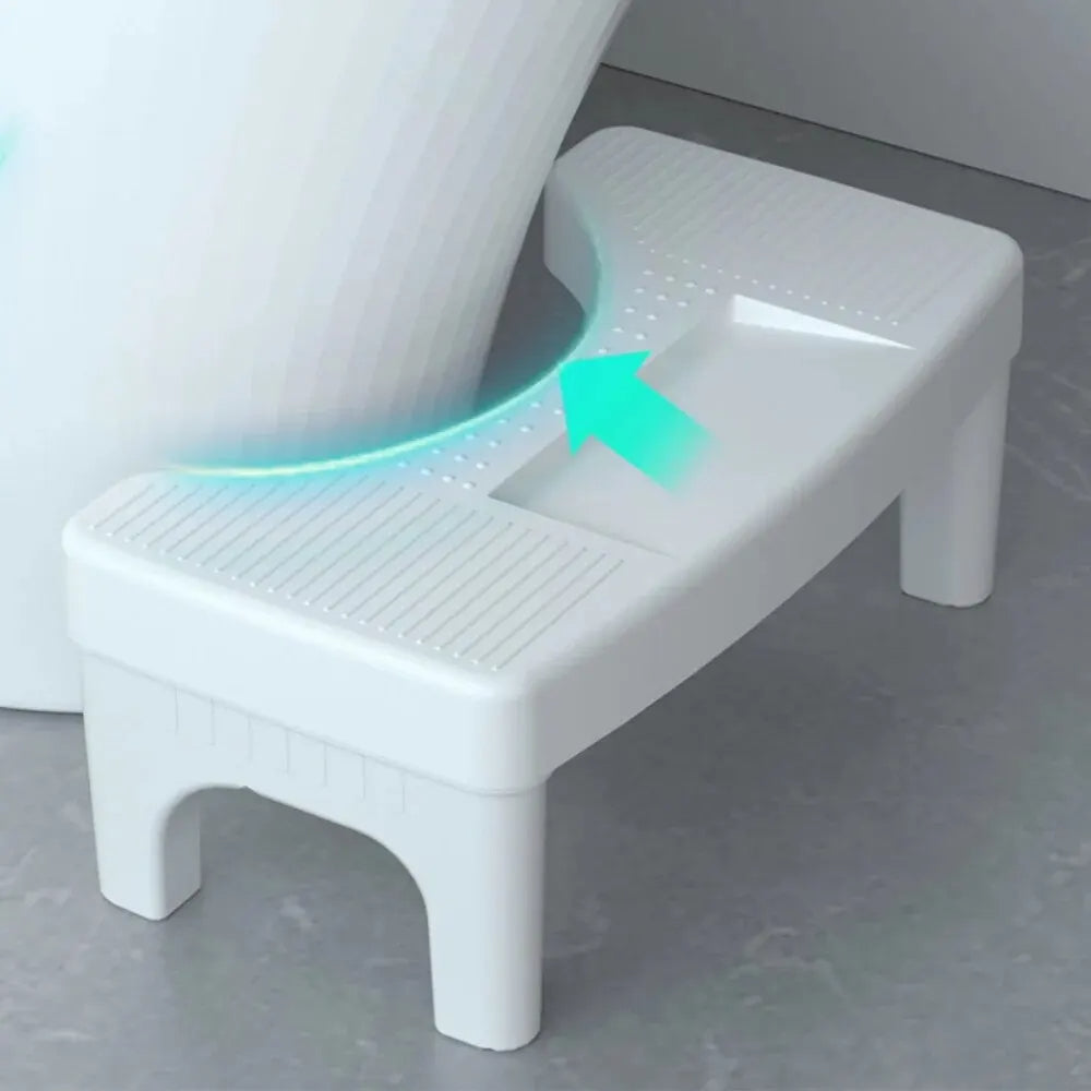 Universal Toilet Footstool - Anti-Slip Bathroom Foot Pedals for Comfortable Use