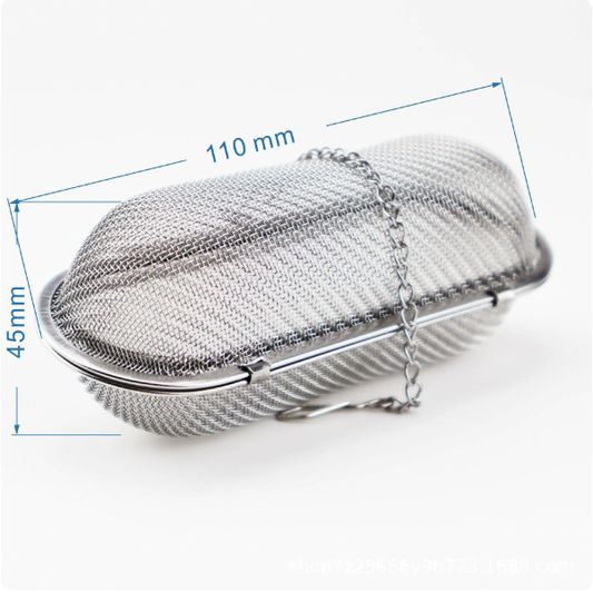 Stainless Steel Cooking Spices Infuser Fine Mesh Loose Tea