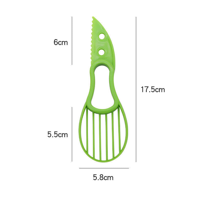 3 in 1 avocado slicer, Shea Corer Butter, Avocado Peeler, Knife Pulp Separator