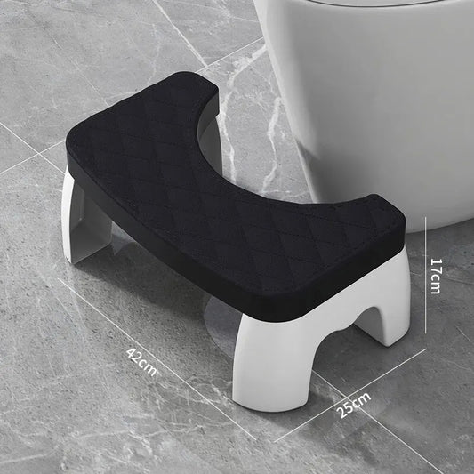 Universal Toilet Footstool - Anti-Slip Bathroom Foot Pedals for Comfortable Use