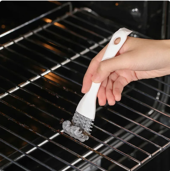 2 in 1 BBQ Grill Barbecue Cleaning Brush