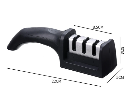 Knife Sharpener Handheld Multi-function 3 Stages Type Quick Sharpening tool