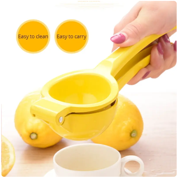 Home Manual Lemon Squeezer Aluminum Alloy Hand Pressed