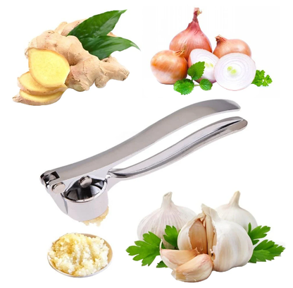 Garlic Press Crusher Mincer Kitchen Stainless Steel