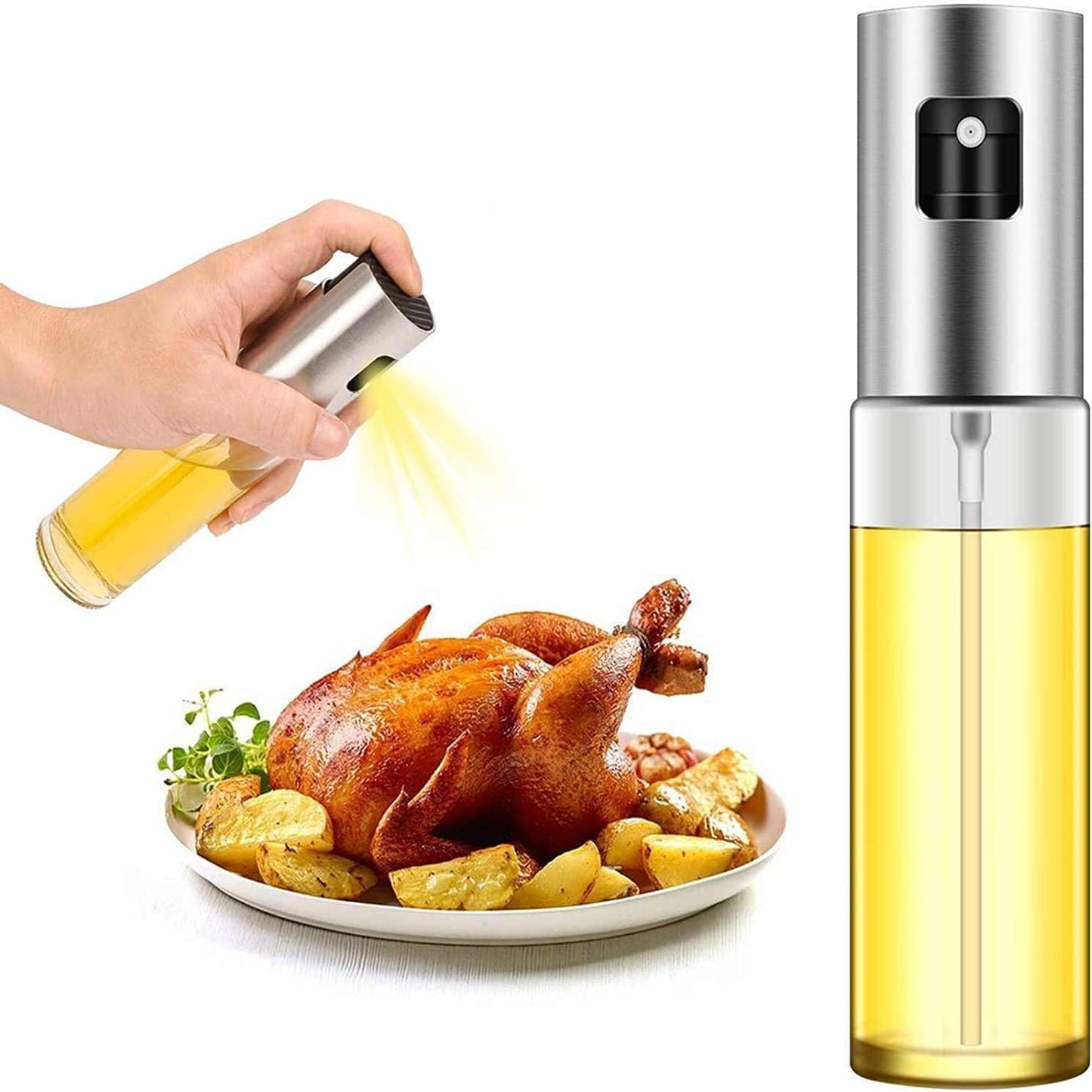 Oil Sprayer for Cooking Olive Oil Spray Bottle Salad Grill BBQ Roasting Kitchen Tool